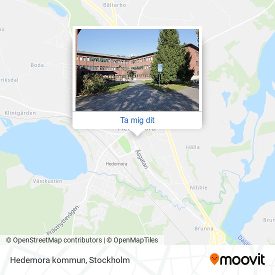 Hedemora kommun karta