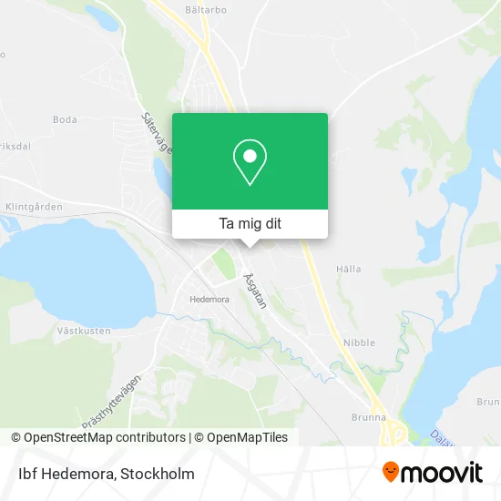 Ibf Hedemora karta