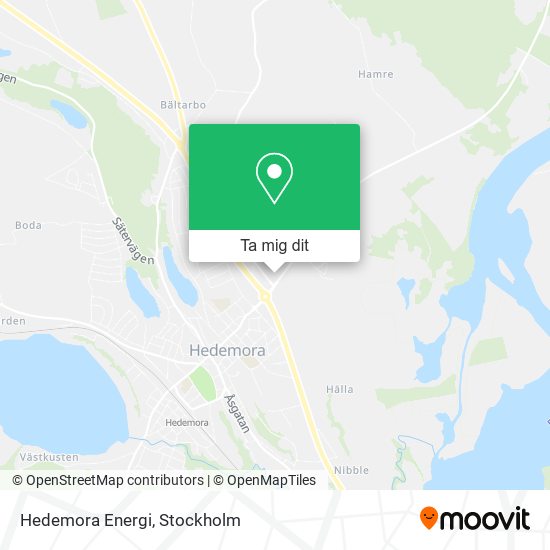 Hedemora Energi karta