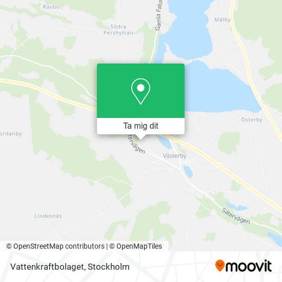 Vattenkraftbolaget karta