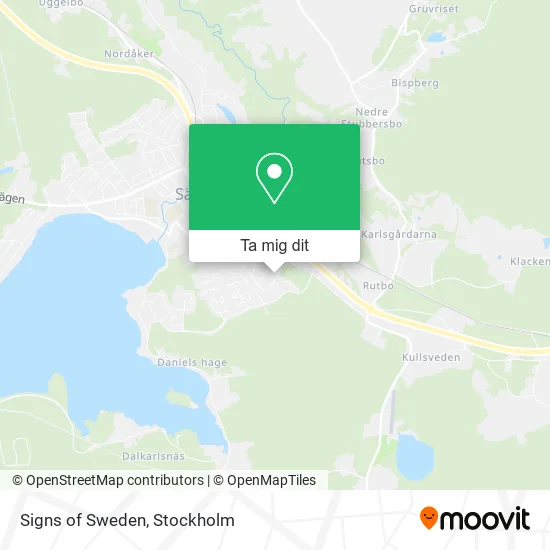 Signs of Sweden karta