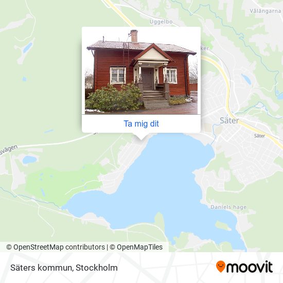 Säters kommun karta