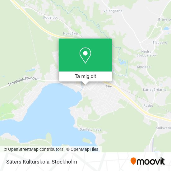 Säters Kulturskola karta