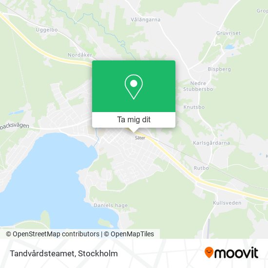 Tandvårdsteamet karta