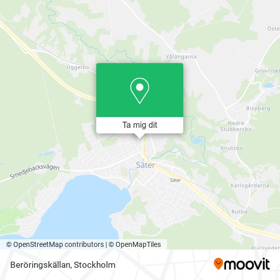 Beröringskällan karta