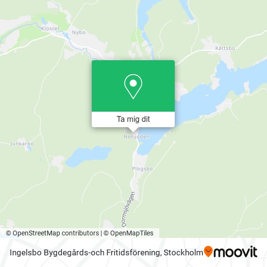 Ingelsbo Bygdegårds-och Fritidsförening karta