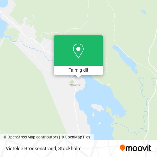 Vistelse Brockenstrand karta