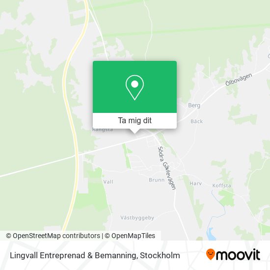 Lingvall Entreprenad & Bemanning karta
