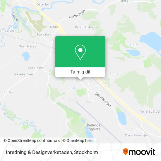 Inredning & Designverkstaden karta