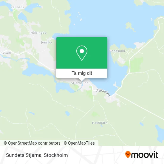 Sundets Stjarna karta