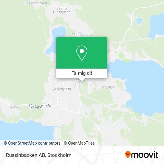 Russinbacken AB karta