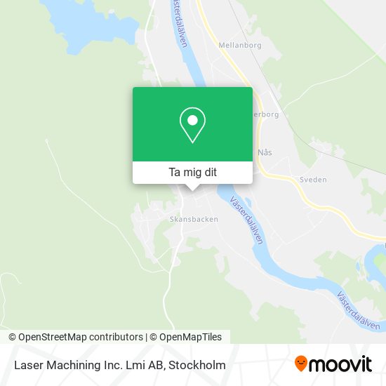 Laser Machining Inc. Lmi AB karta