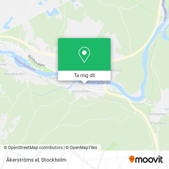 Åkerströms el karta