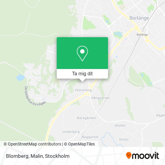 Blomberg, Malin karta