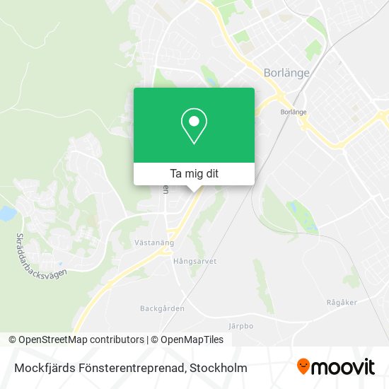 Mockfjärds Fönsterentreprenad karta