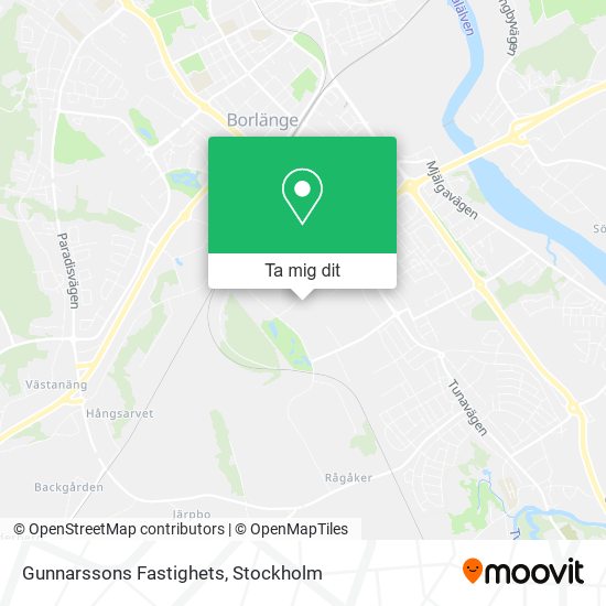 Gunnarssons Fastighets karta