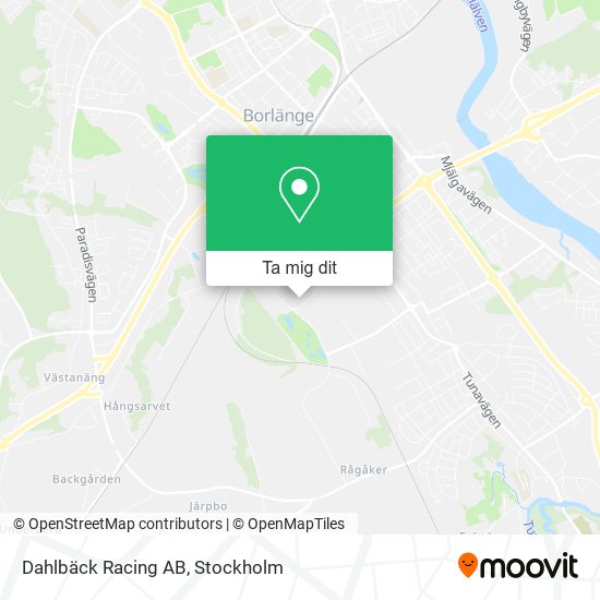 Dahlbäck Racing AB karta