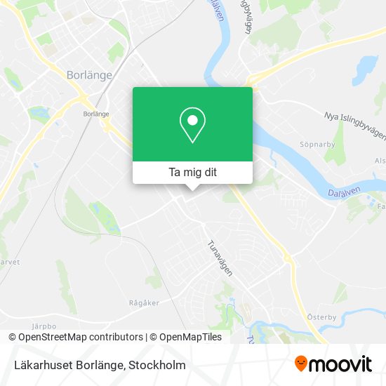 Läkarhuset Borlänge karta
