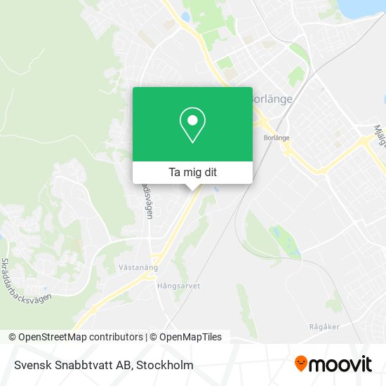 Svensk Snabbtvatt AB karta