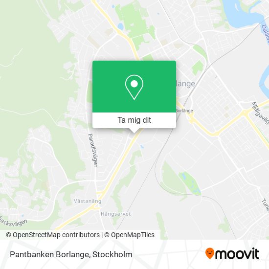 Pantbanken Borlange karta