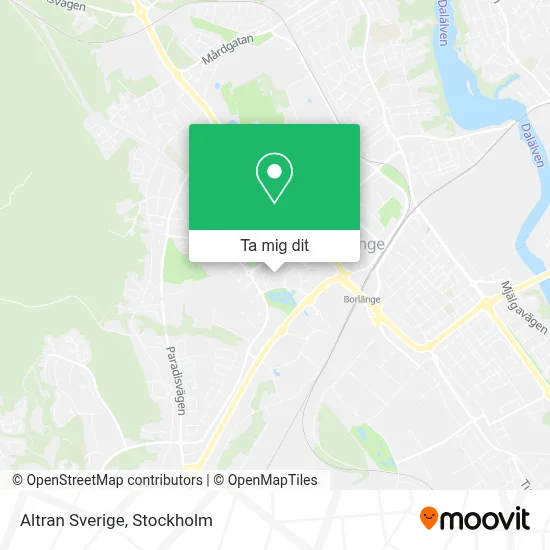 Altran Sverige karta