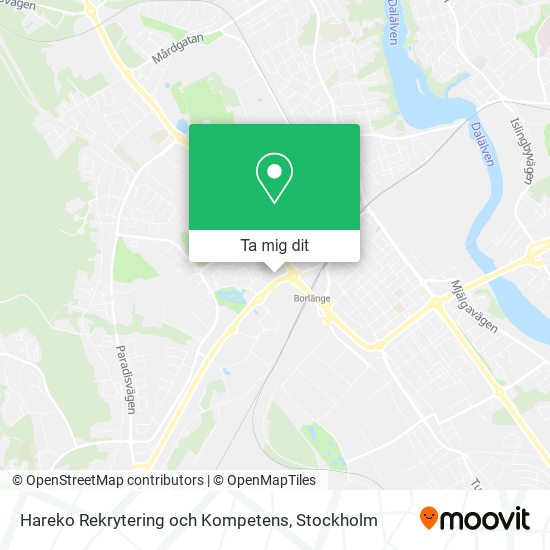 Hareko Rekrytering och Kompetens karta