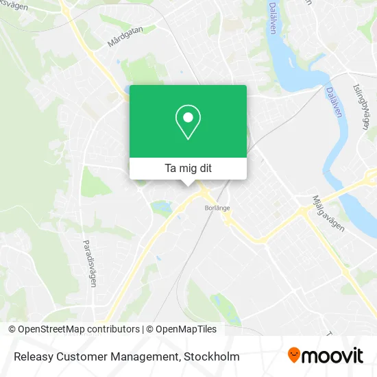 Releasy Customer Management karta