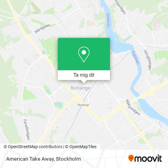 American Take Away karta