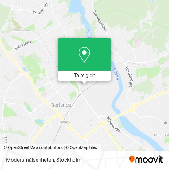 Modersmålsenheten karta