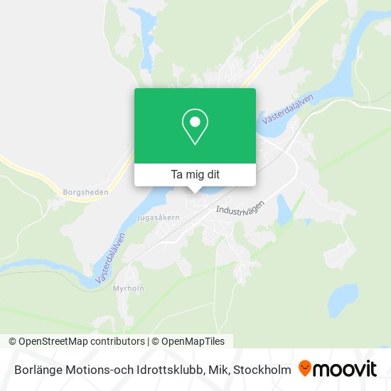 Borlänge Motions-och Idrottsklubb, Mik karta