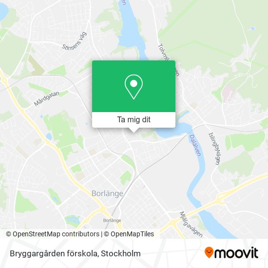 Bryggargården förskola karta