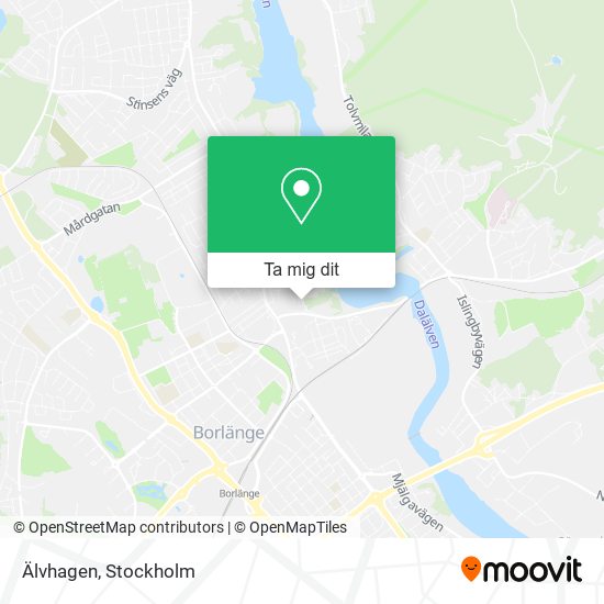 Älvhagen karta