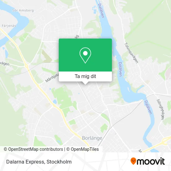 Dalarna Express karta