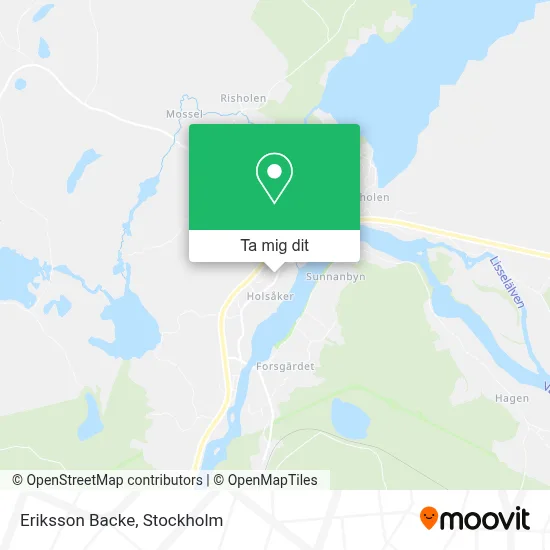 Eriksson Backe karta