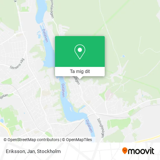 Eriksson, Jan karta