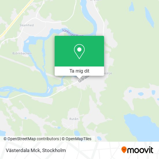 Västerdala Mck karta