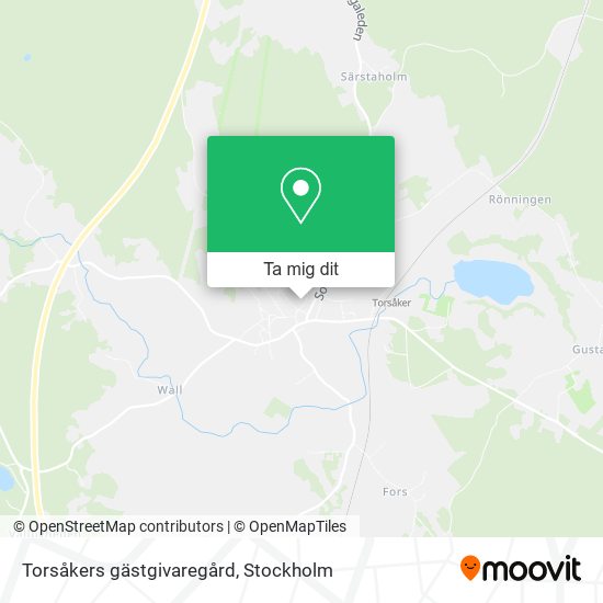 Torsåkers gästgivaregård karta