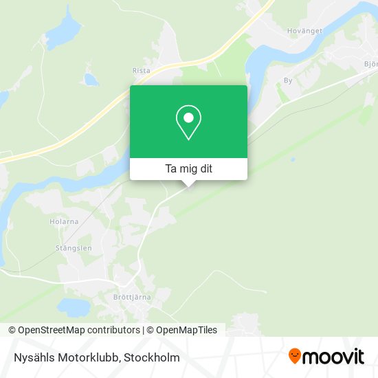 Nysähls Motorklubb karta