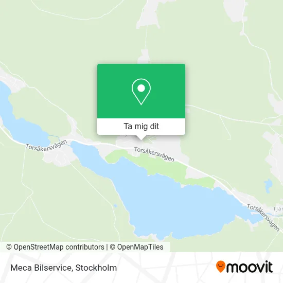 Meca Bilservice karta