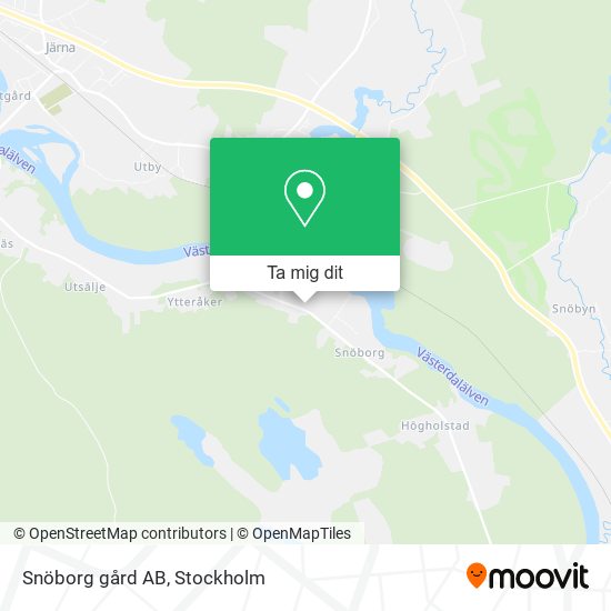 Snöborg gård AB karta