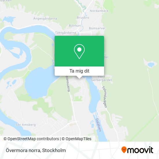 Övermora norra karta