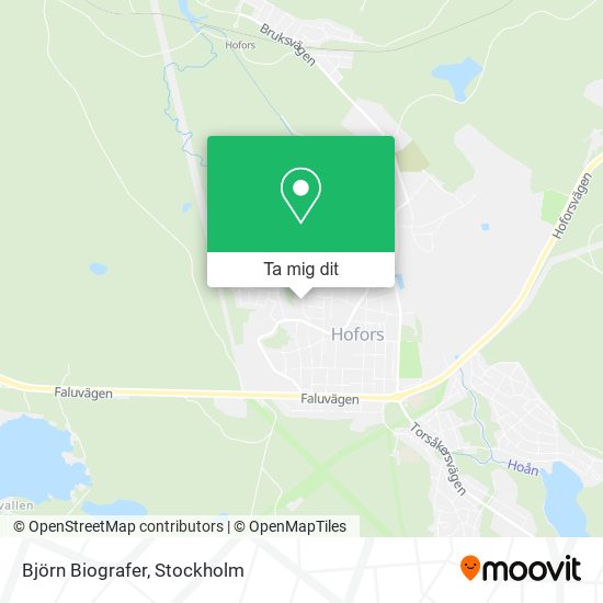 Björn Biografer karta