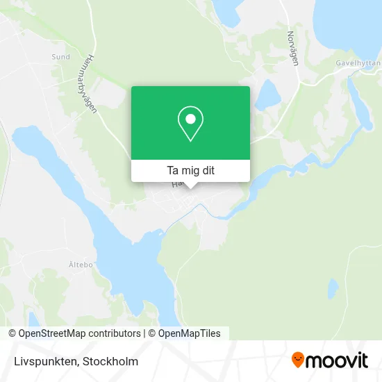 Livspunkten karta
