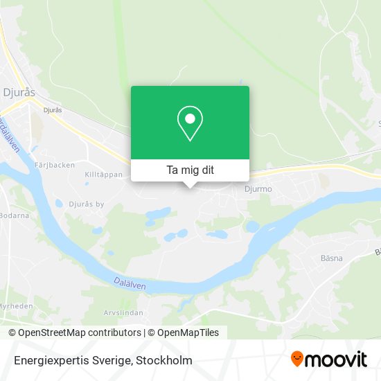 Energiexpertis Sverige karta