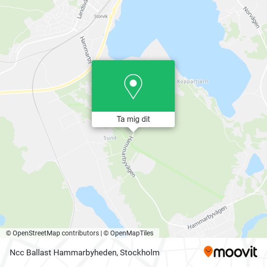 Ncc Ballast Hammarbyheden karta