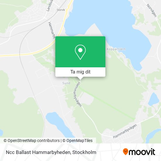 Ncc Ballast Hammarbyheden karta