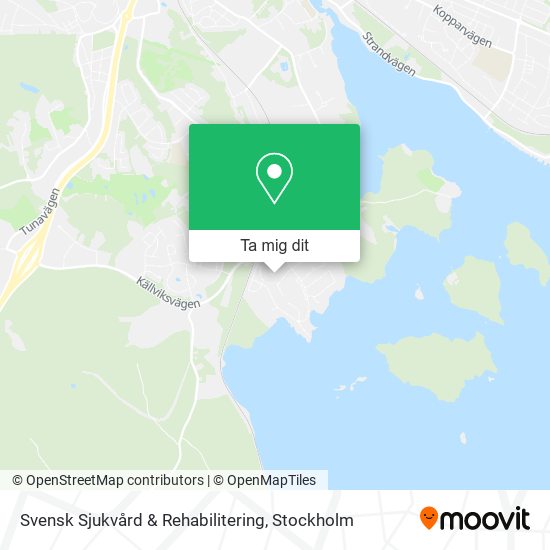 Svensk Sjukvård & Rehabilitering karta