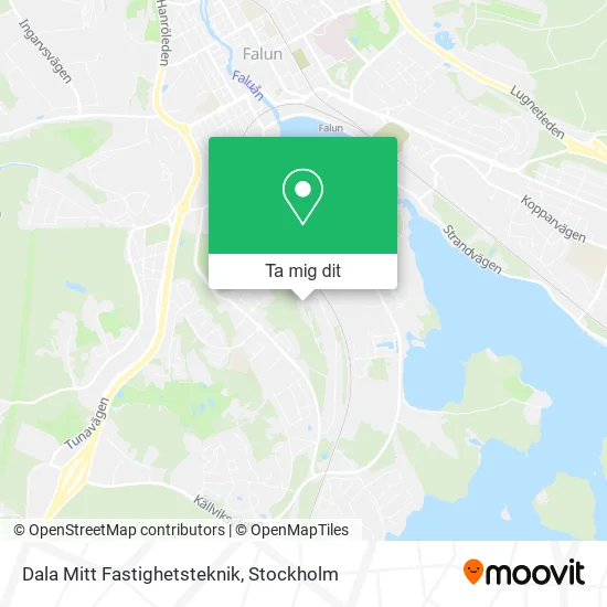 Dala Mitt Fastighetsteknik karta