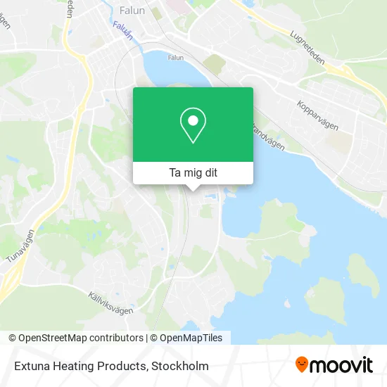 Extuna Heating Products karta