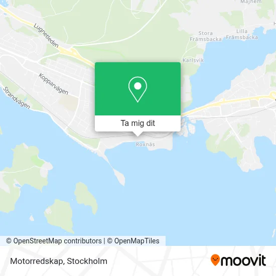 Motorredskap karta